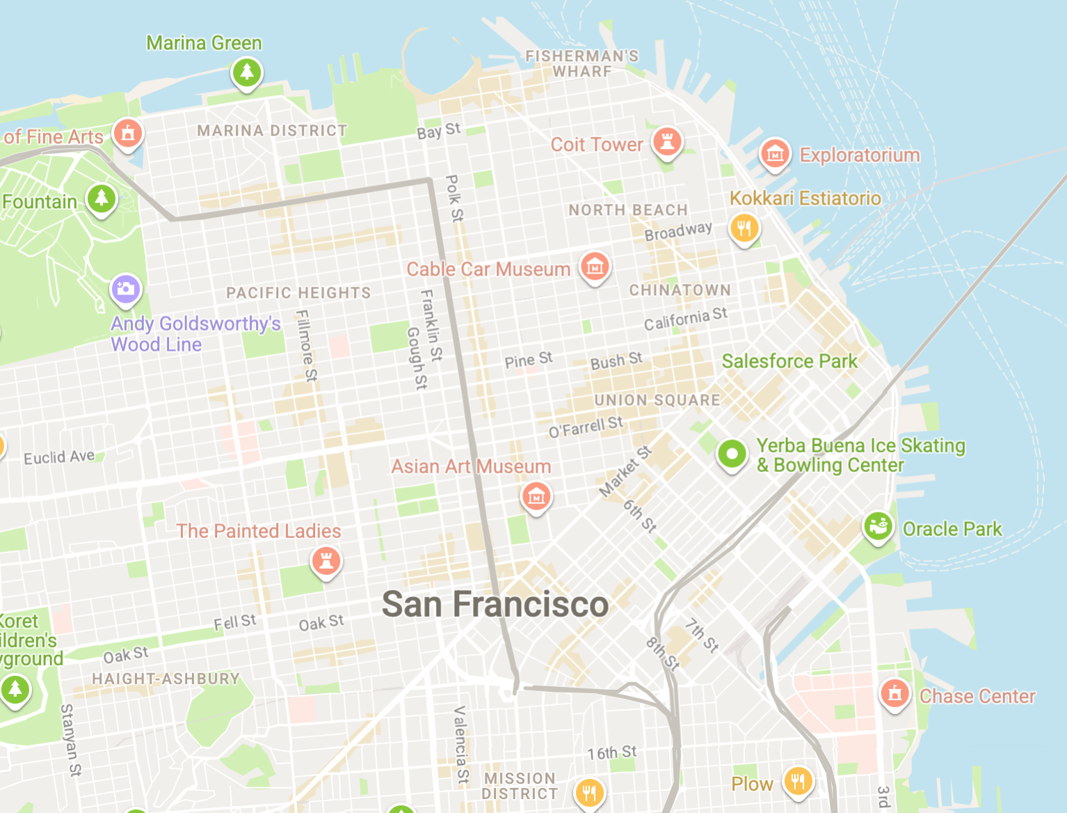 Base map styles